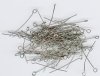 100 1" 24ga Nickel Fine Eye Pins