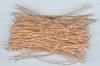 100 3" 20ga Bright Copper Head Pins