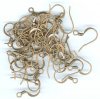 25 Pairs of Antique Copper Flat Fish Hook Earrings