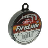 50 yds of .006 / .15mm 6lb Fireline Smoke Grey Cord