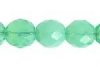 25 10mm Faceted Jadeite Opal Firepolish Beads