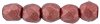 100, 2mm Saturated Metallic Cherry Tomato Faceted Beads