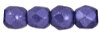 100, 2mm Saturated Metallic Ultra Violet Faceted Beads