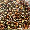 100 3mm Crystal California Gold Coated Faceted Glass Beads