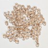 100 4mm Faceted Copperlined Crystal Firepolish Beads