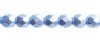 45, 4mm Pastel Pearl Baby Blue Czech Fire Polish Beads