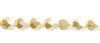 45, 4mm Pastel Pearl Cream Czech Fire Polish Beads