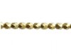 45, 4mm Pastel Pearl Khaki Czech Fire Polish Beads