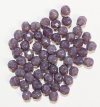 50 6mm Faceted Amethyst Opal Firepolish Beads