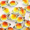 10 Grams of Backlit Tequila GemDuo Glass Beads