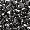 10 Grams of Opaque Black GemDuo Glass Beads