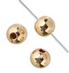 GF1050 50, 2mm Round Gold Filled Beads