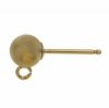 GF6230 1 Pair of 3mm Gold Filled Ball Earring