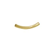 GF4055 1, 20x2mm Gold Filled Curved Tube Bead
