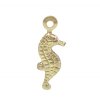 GF4042 1, 11x5mm Gold Filled Seahorse Charm / Pendant