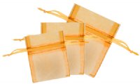 Dazzle-It! 12 Piece Gold Sheer Gift Bag Set - S, M, & L