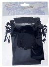 Dazzle-It! 6 Piece Satin Navy Diamond Pattern Gift Bags