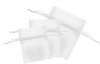 Dazzle-It! 12 Piece White Sheer Gift Bag Set - S, M, & L