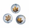 Maple Leaf Glass Beads