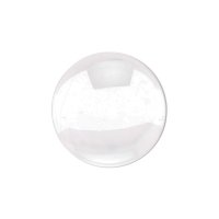 1, 20mm Clear Unfoiled Round Glass Cabochon
