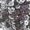 50, 5mm Crystal Medium Vitrail Half Coat Glass Forget Me Not Flower Beads