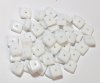 50 4x8mm Opaque Whi...