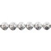 22, 8mm Crystal Labrador Half Coat Two Hole Candy Rose Beads 
