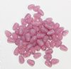 50 9x6mm Milky Pink Opal Drop Beads