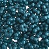 50, 5mm Pastel Pearl Teal Glass Forget Me Not Flower Beads