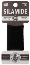 40 Yards of Black Gudebrod A Silamide Beading Thread