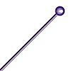 50 1" 20ga Gunmetal 2mm Ball Pins