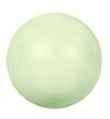 25 6mm Pastel Green Swarovski Pearl Beads