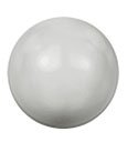 25 4mm Pastel Grey Swarovski Pearl Beads