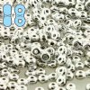 10 grams 3x6mm Full Labrador Coated Infinity Beads