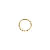100, 7mm Bright Brass Jump Rings