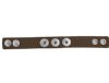 Klik Leather Cuff Snap Bracelet - Light Brown