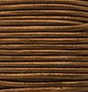 25 Meters of 1.5mm Metallic Bronze Leather Cord