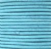 25 Meters of 1.5mm Aqua Leather Cord