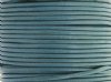 25 Meters of 1.5mm Teal Green Leather Cord