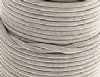25m of 2mm Round White Leather Cord