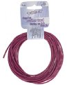 5 yards of 2mm Pink Leather Cord