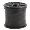 25 Yards of 3mm Black Flat Leather Lacing