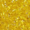 LM0006 - 10 Grams Silverlined Yellow 4x7mm Long Miyuki Magatama Drop Beads