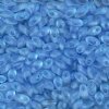 LM2105F - 10 Grams Matte Transparent Light Sapphire 4x7mm Long Miyuki Magatama Drop Beads