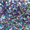 DUO-95100 - 10 Grams Magic Blue & Pink 2.5x5mm Superduo Beads