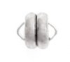6 Pairs 6x6.5mm Silver Magnetic Clasps