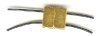 Magnetic - One Pair of 12x12mm Gold Plated Two Hole Clasp