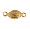 1, 17.6x7.4mm Gold Plated Magnetic Leaf Clasp