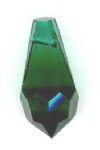 1 9x18mm Preciosa Emerald Round Cut Drop