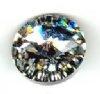 1 10mm Preciosa Aluminum Foil Rivoli Pendant